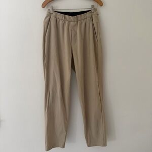 Lululemon Pants ABC Pull On Pant Elastic Khaki Tan Size Medium Travel